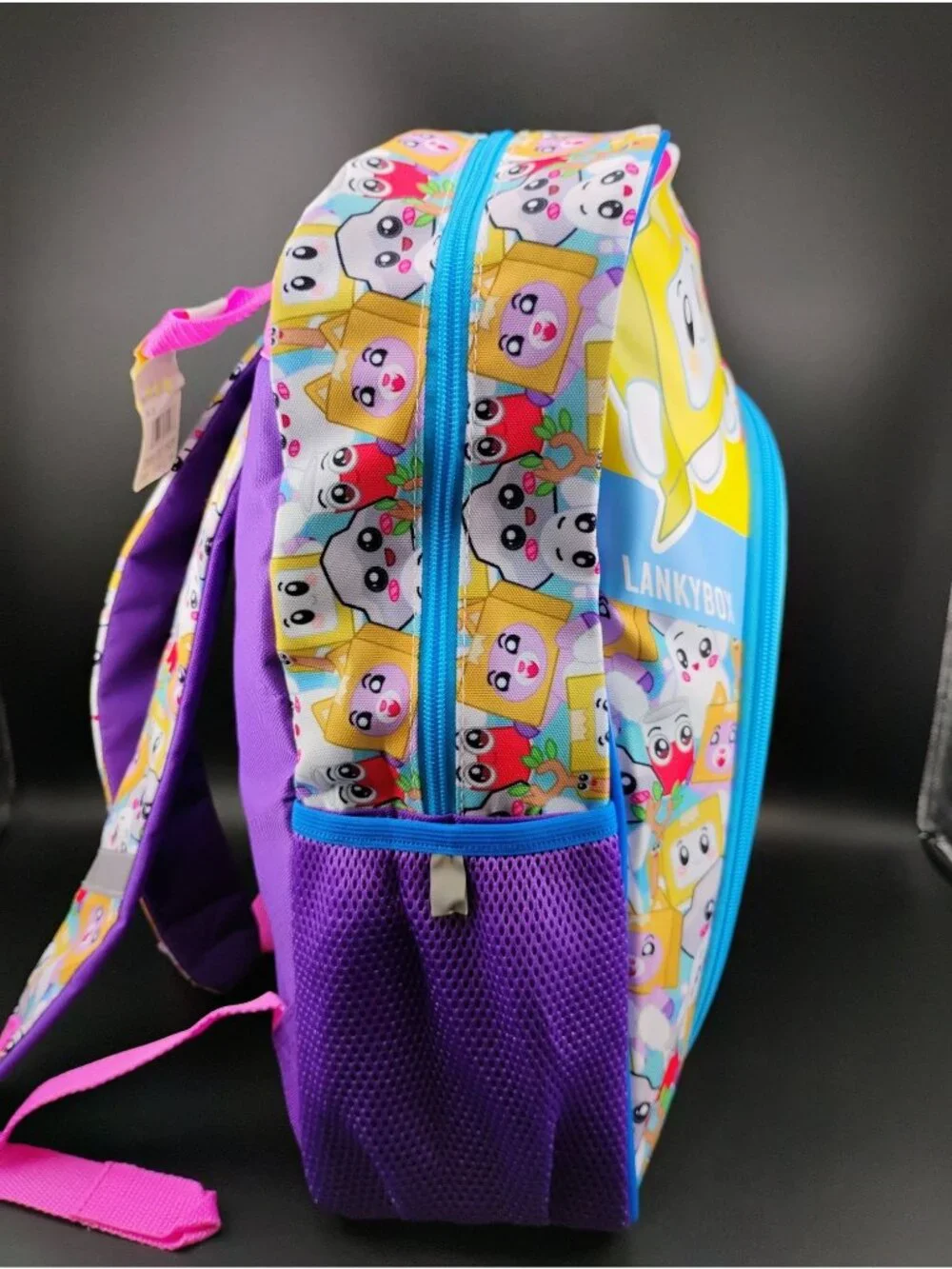 LankyBox Kids Backpack W/ Bright Cartoon Graphics Adjustable Straps